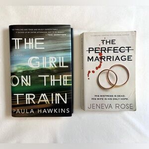 Thriller Book Pack (Lot of 2) The Girl on the Train, The Perfect Marriage